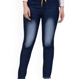 Ira Collections Women Comfort Slim Fit Mid-Rise Light Fade Stretchable Jeans-image-24