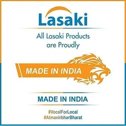 LASAKI Celty 2Pcs Brown Ceramic Lightweight Round Flower Planter Trays image 3