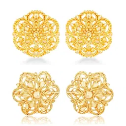VIVASTRI Women Gold-Plated Alloy Earrings-picture-37