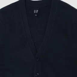 GAP Button-Down V-Neck Cardigan image 3