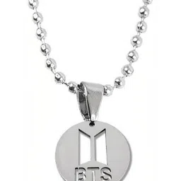 Utkarsh Silver-Plated Circular Pendants with Chains-picture-38