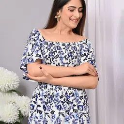 VYMO Print Fit & Flare Dress image 2