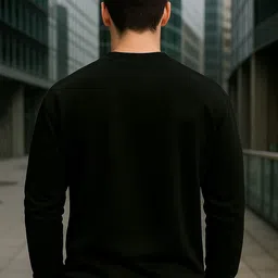 JUMPCUTS Men Typography Printed Round Neck Cotton T-shirt image 4