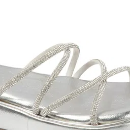 ELLE Women Embellished Party Platform Sandals image 5