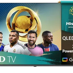 hisense 43E5Q 108 cm (43 inch) QLED Full HD Smart Google TV 2025 Edition with 30W Powerful Sound Output| Dolby Audio| Super Bright Panel image 1