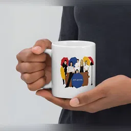 Mr UVD White Ceramic Cup image 2