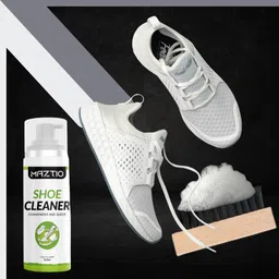 Maztio Shoe Cleaner 100ml Deep-Clean Foam for Sneakers, Sports & Casual Shoes Cleaner image 5