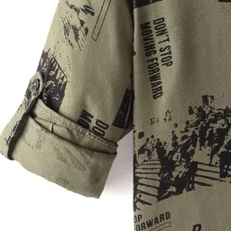 Infinity Boys Opaque Printed Casual Shirt image 2