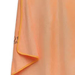Myntra Elegant Homes Peach-Coloured & Blue 1 Printed Cotton 420 GSM Bath Towel image 4