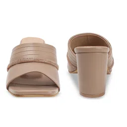 Mast & Harbour Women Party Block Heels Sandals image 3