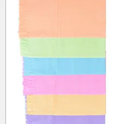 Ethazh Green & Orange 3 Printed Cotton 300 GSM Bath Towel-image-59