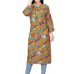 PU FASHION Women Geometric Printed Kurta-picture-25