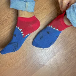 The Tie Hub Patterned Cotton Ankle Length Socks image 3