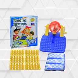 bkdt marketing Roller Housie game set with 48 Reusable Cards, 90 balls, 1 machine Board Game Accessories image 5