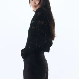 H&M High Denim Shorts image 2