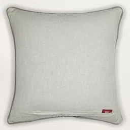 ZEBA Grey Embroidered Square Cushion Covers image 4