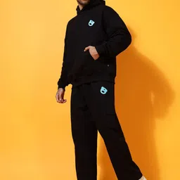 GRIFFEL Men Cotton Hooded Printed Tracksuits image 5