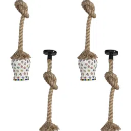 1ST TIME White 4 Pieces Self Assembly Ceiling Lamps-image-59