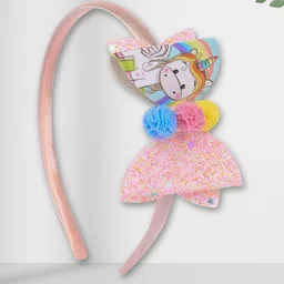 Asthetika Kids Girls Embellished Unicorn Hairband-picture-23