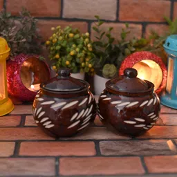 jetwal Ceramic Pickle Jar - 300 ml-picture-27