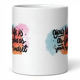 Mr UVD White Ceramic Cup image 3