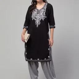 CROWN KING Women Loose Fit Salwar image 5
