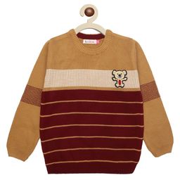 KNITCO Unisex Kids Striped Pullover-picture-36