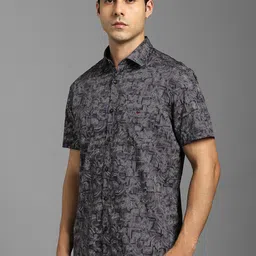 Louis Philippe Sport Men Cotton Slim Fit Abstract Printed Casual Shirt image 5