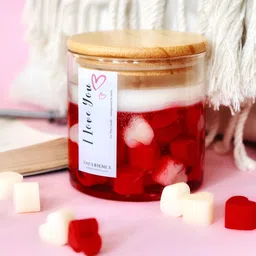 ENCEBIENCE Cupid Heart Scented Jar Candle - Evening Whispers image 3