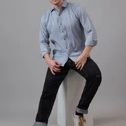 MaverIQ Men Striped Casual Shirt-picture-27