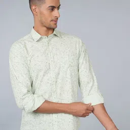 Ostermann Men Opaque Printed Casual Shirt-picture-14