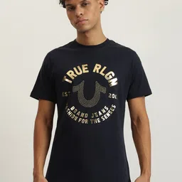 True Religion Men Typography Printed T-shirt image 1