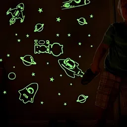 INDIAN ROYALS Yellow & Red Printed Self-Adhesive & Durable Wall Sticker image 3