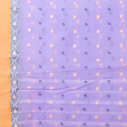 PUKU Woven Design Ethnic Motifs Pure Cotton Saree image 5