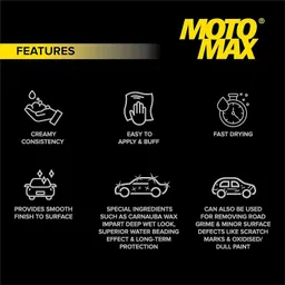 motomax Paste Car Polish for Metal Parts image 3