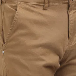 RIGS AND RAGS Men Relaxed Fit Easy Wash Cargos Trousers image 4