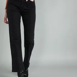 BAESD Women Straight Fit Mid-Rise Stretchable Jeans-picture-37