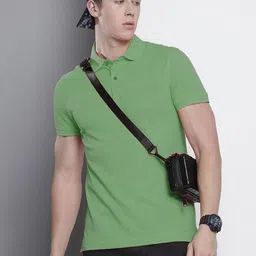 SZN Men Moisture Wicking Solid Polo Collar T-shirt-picture-32