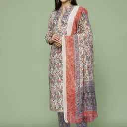 SZN Women Blue Kurta Sets image 5
