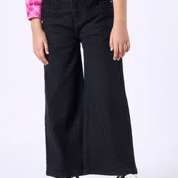 Ed-a-Mamma Girls Relaxed Fit Mid-Rise Stretchable Jeans-picture-23