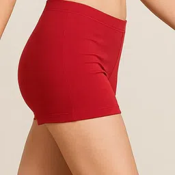 CKARFE Pack Of 2 Cotton Stretch Boy Shorts Briefs CF SBT-33 Olive,Maroon XS-2-Olive,Maroon image 3