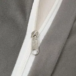 HOSTA HOMES Grey & Gold-Toned Set of 5 Geometric Velvet Square Cushion Covers image 2