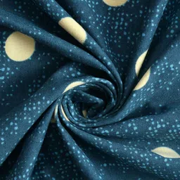 Bromwick Royal Collection Blue Printed Cotton 250 TC Queen Bedsheet Set 2.54 x 2.28 m image 2