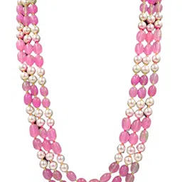 SIVORI Pink Alloy Necklace-picture-33