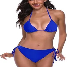 Dream of style Halter Neck Swim Bikini Set-picture-33