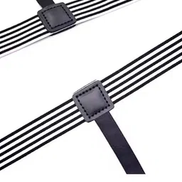 Aadikart Men Adjustable Elastic Shirt Garters image 2