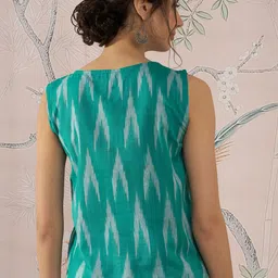 InWeave Print Cotton Top image 2