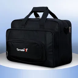 Black Men & Women Shoulder Bag - Extra Spacious STYLISH SLING SIDE BAG FOR SHORT TRAVEL BAG WITH 6 POCKET LBH 16*9*11 INCH-image-5