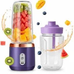 aquatech Mini Juicer Portable USB Blender | Rechargeable Smoothie & Shake Maker | Mixer Juicer Jar-picture-21