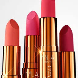 MILA BEAUTE Bold & Matte Finish Lipstick With Jojoba Oil - 4.2 g - End End Of Story - 08 image 3